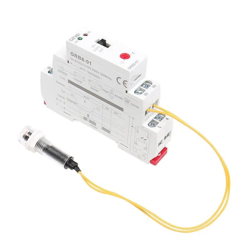 GEYA- GRB8-01 Din rail Twilight Switch Photoelectric Timer Light Sensor Relay - electrical center b2c,din rail timer relay