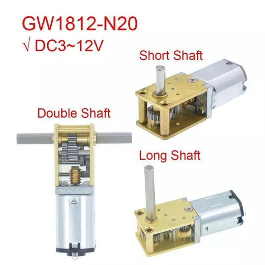 dual shaft dc motor