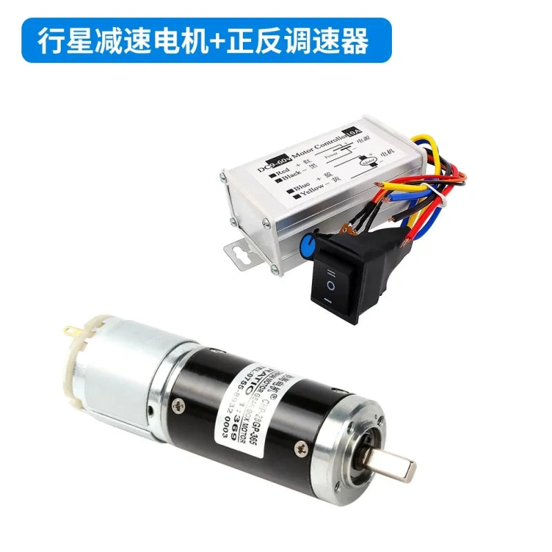planetary gear dc motor, 28gp-365s motor, 28mm dc motor, 12v planetary motor, 24v planetary motor, high torque dc motor, low speed gear motor, dc motor with encoder, reversible speed control motor+motor controller