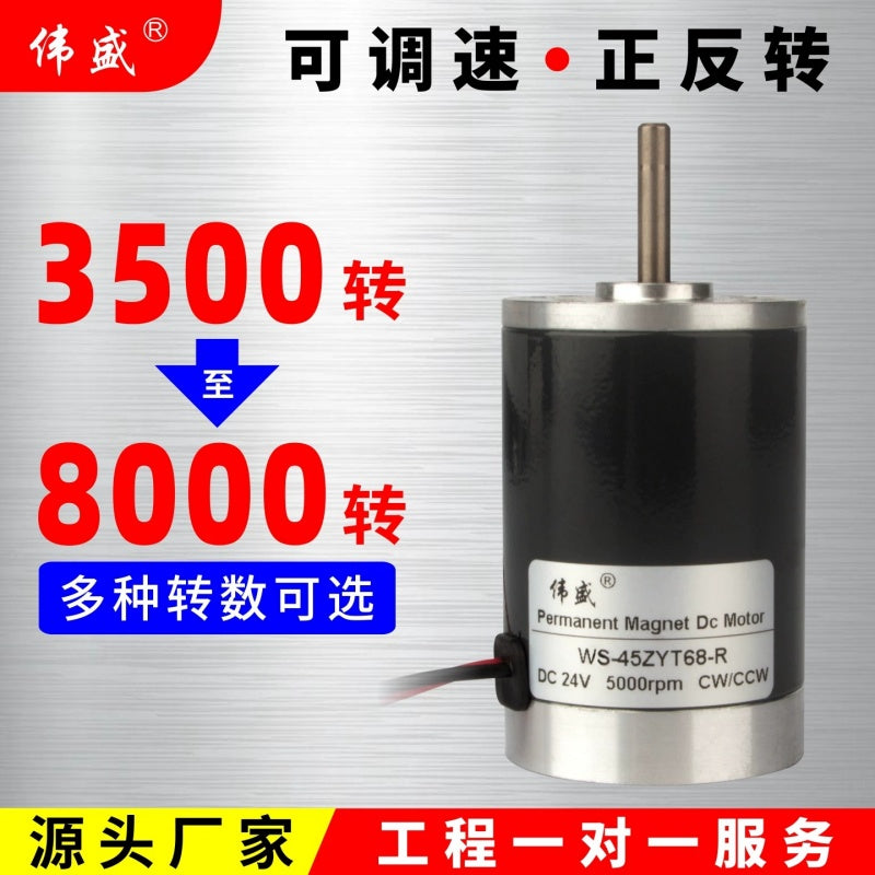 45ZY Micro High?Speed Permanent Magnet DC Motor| 12V/24V