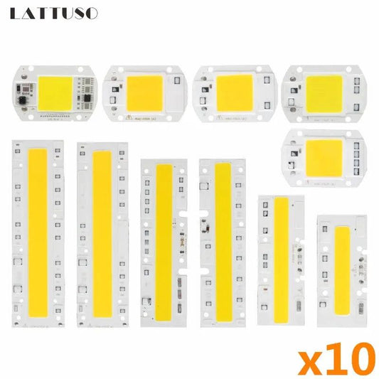 LATTUSO- 10pcs/lot COB Chip| 10W-50W Cold/Warm light optional - electrical center b2c