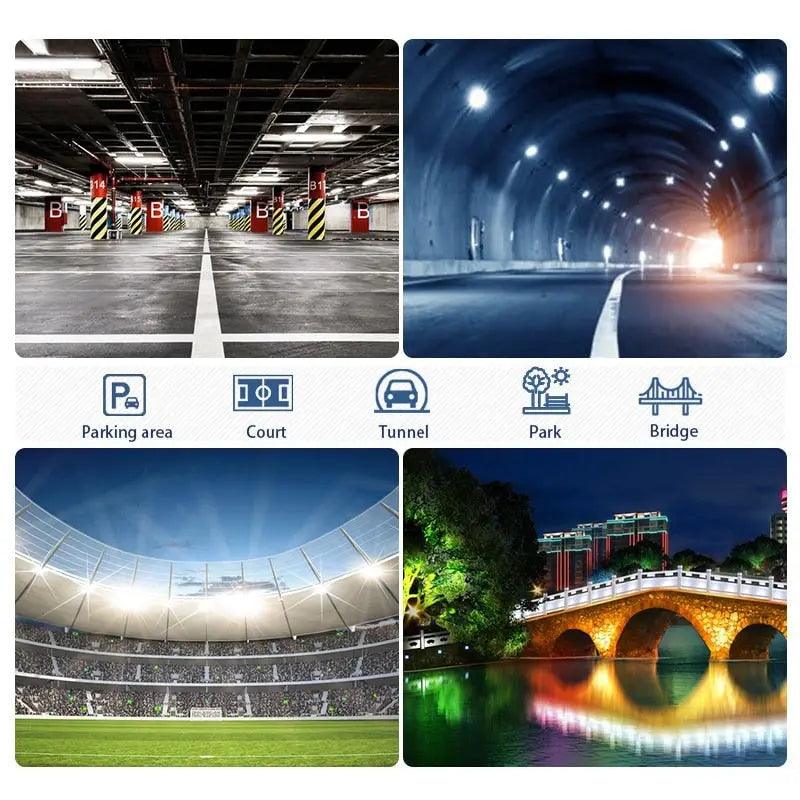 LATTUSO- Led Flood Light AC 240V Outdoor| IP65 50W Cold/Warm Light optional - electrical center b2c
