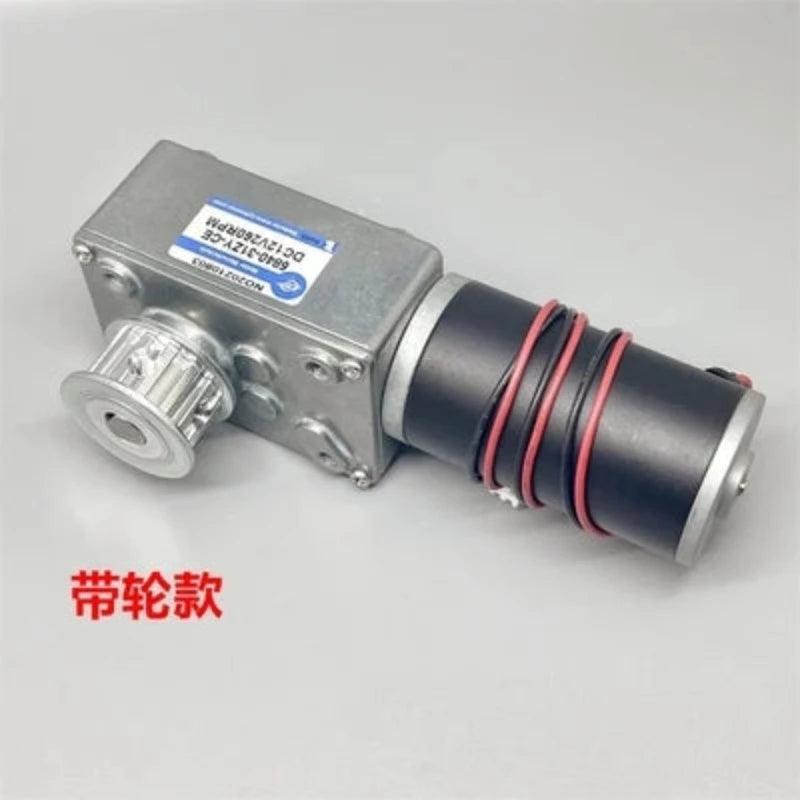 New High Torque Worm Gear Right Angle Reduction Motor 5840-31ZY DC 12V 260rpm Speed Regulation/Positive And Negative Rotation