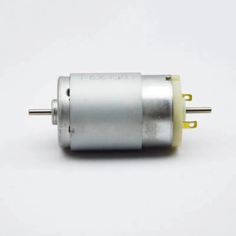 RS395 High-speed Motor With Dual Output Shaft Motor, Self-made Small Hand Electric Drill, High Torque Robot Toy Car DC 6V 12V