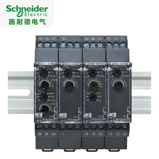 Schneider- Modular Timing Relays with Solid State RE17LCBM RE17LLBM optional - electrical center b2c