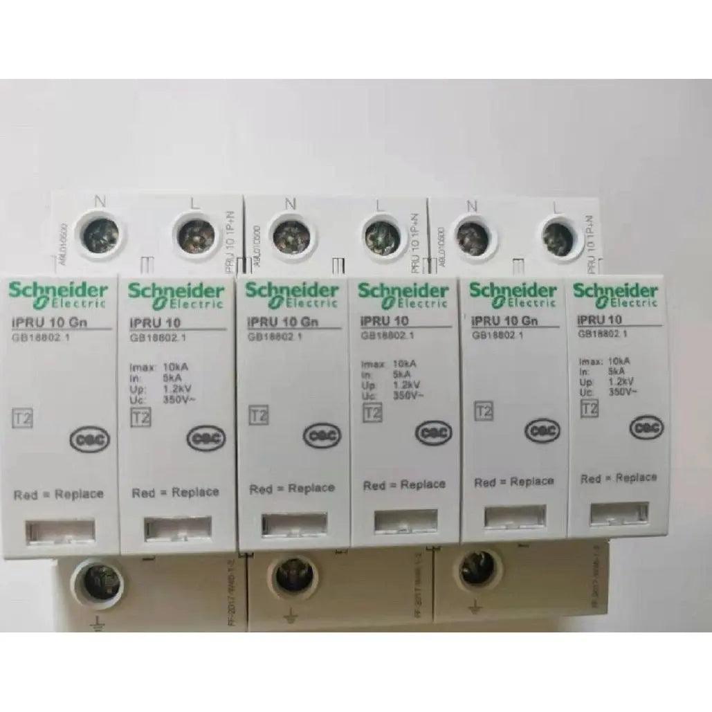 Schneider- Pluggable Surge Protector iPRU| TYPE II/ 1P+N 10KA-120KA optional - electrical center b2c