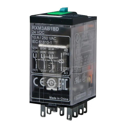 Schneider- RXM miniature relays without LED| RXM3AB1JD RXM3AB1BD optional - electrical center b2c