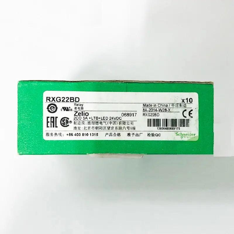 Schneider- Standard Cover Power Relay DPDT| RXG22RD RXG22JD - electrical center b2c