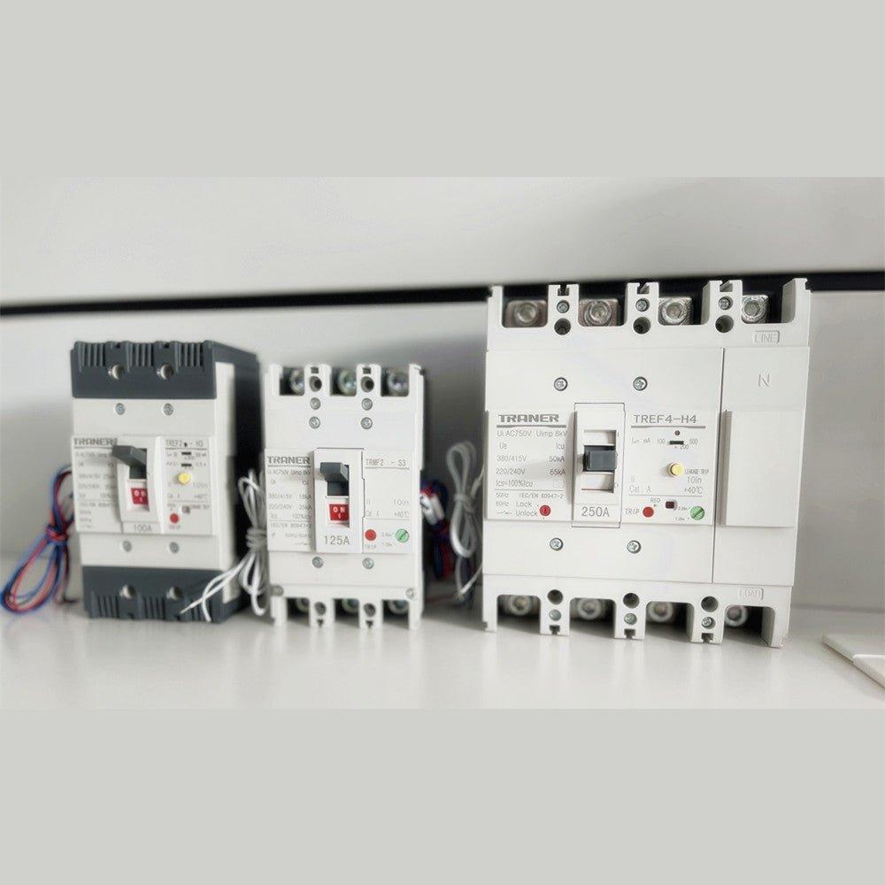 Shunt Trip Breaker TRMF2-125T MCCB 125Frame/3P 15A up to 125A.shunt trip breaker,shunt trip circuit breaker