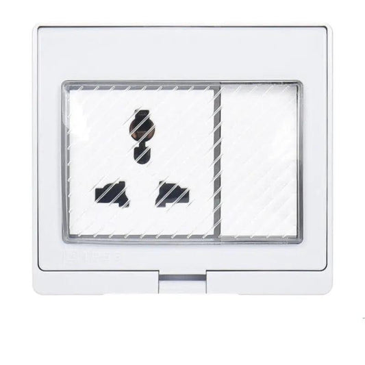 TAIXI- IP55 Waterproof Socket Switch Box| EU AU UK US FR Universal Type Socket optional - electrical center b2c,IP55 SOCKET EU