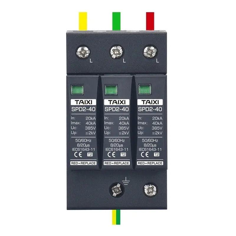 TAIXI- Surge Protective Device AC 20KA~40KA Surge Protector - electrical center b2c