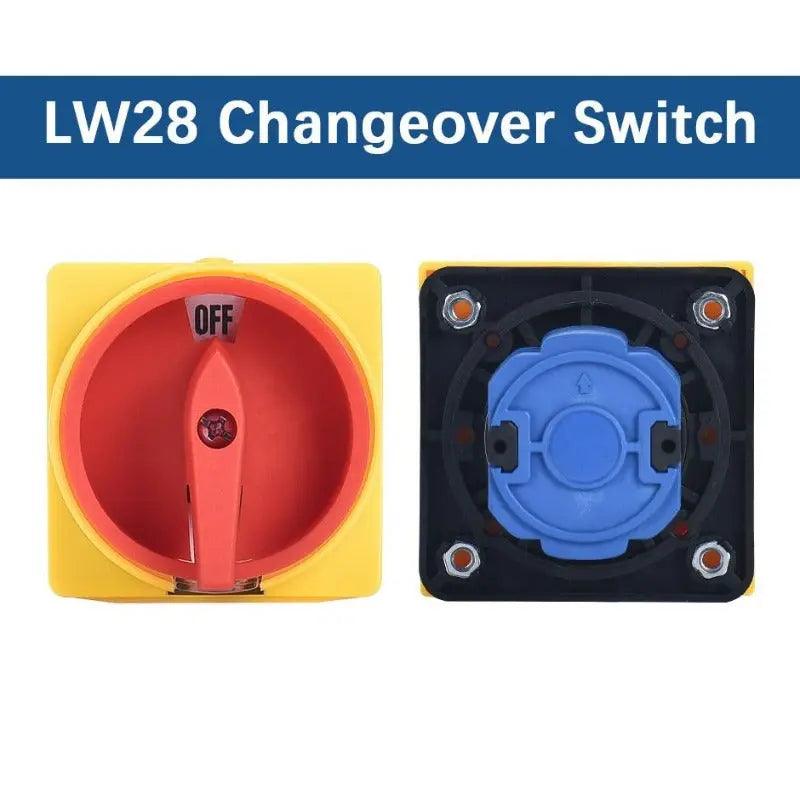 TAIXI- Universal Transfer Switch On Off LW28 Type Change Over Switch - electrical center b2c