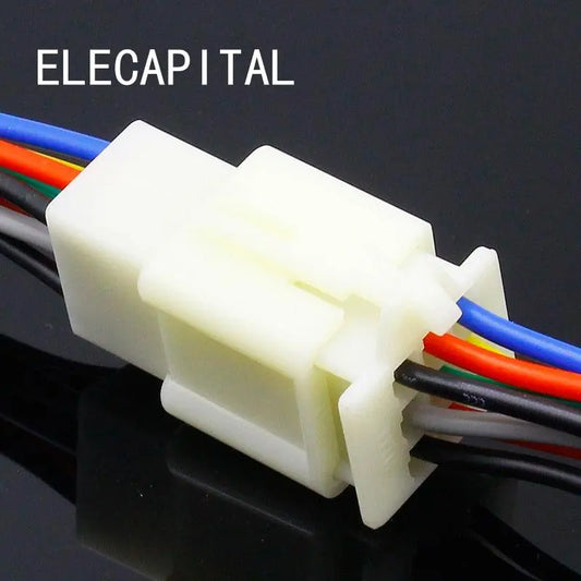 1 Kit 9 Pin Way Electrical Wire Connector Plug Set auto connectors with cable/total length 21CM - electrical center b2c