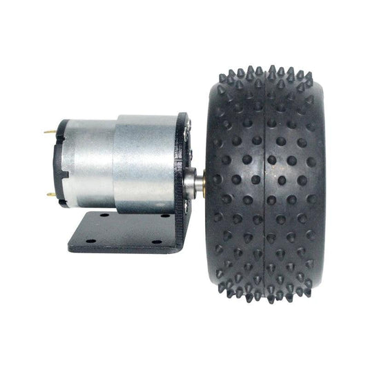 Wheel Hub Motor Kit Dia 65mm 85mm 130mm DC 6V 12V 24V Reduce Speed 7rpm To 960rpm PWM Metal Gear Box RC Car Tire Engine Drive,wheel motor