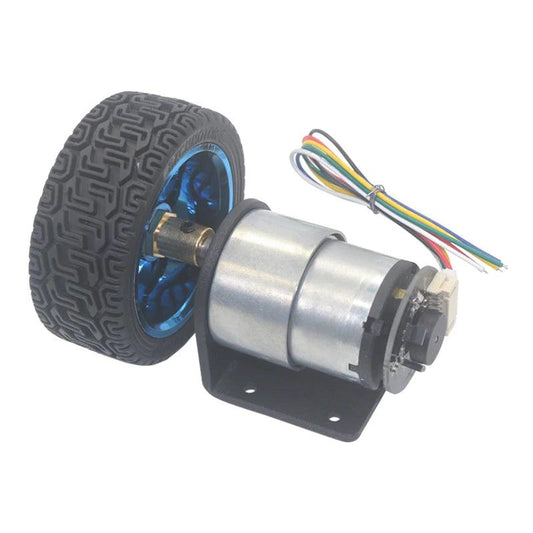 Wheel Hub Motor Kit Dia 65mm 85mm 130mm DC 6V 12V Encoder Reduce Speed 20rpm To 1590rpm Encode Metal Gearbox RC Car Engine Drive,electric hub motor for car,hub motors,wheel motor