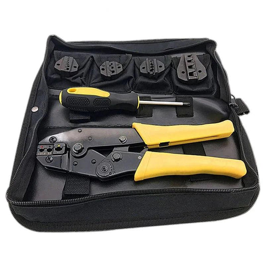 WXK-30JN Multifunctional Wire Crimping Pliers Tool Kits Engineering Ratchet Terminal Crimping Plier Electrical Hand Tool