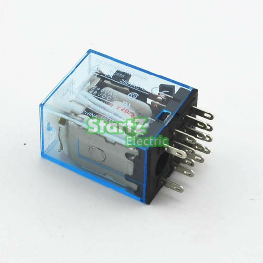 10Pcs/Lot Relay MY4NJ AC220V AC Small relay 5A 14PIN Coil.