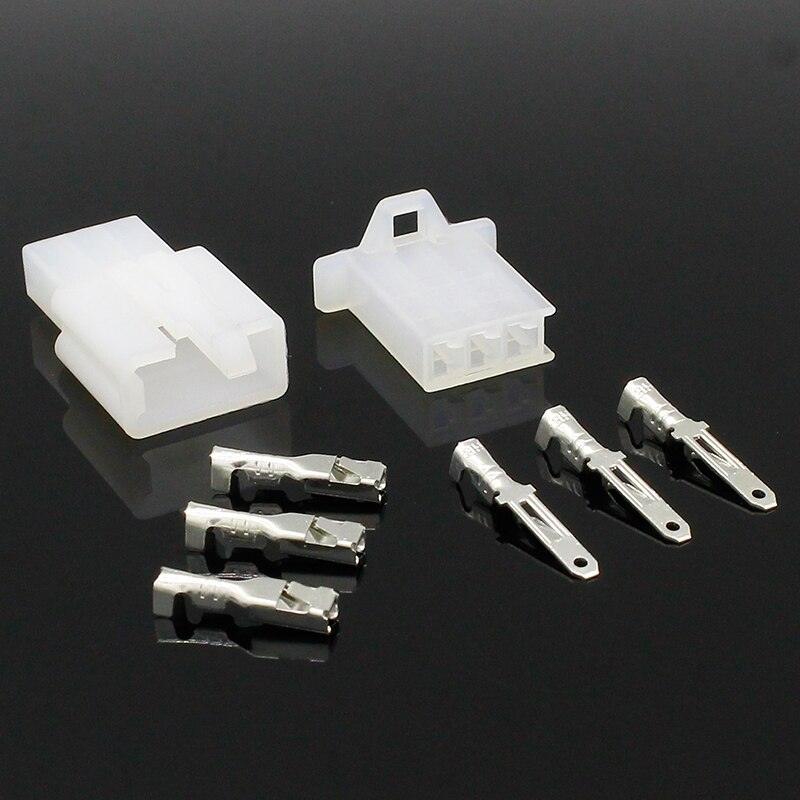 10set/lot 2.8mm 1/2/3/4/6/9 pin Automotive Electrical wire Connector Male Female cable terminal plug Kits Motorcycle ebike car.