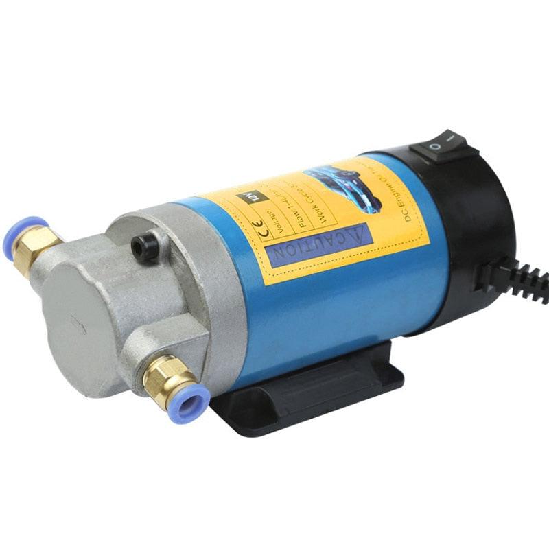 12V 100W Electric Car Oil Transfer Pump Change Gear Pump 0-4L/min.
