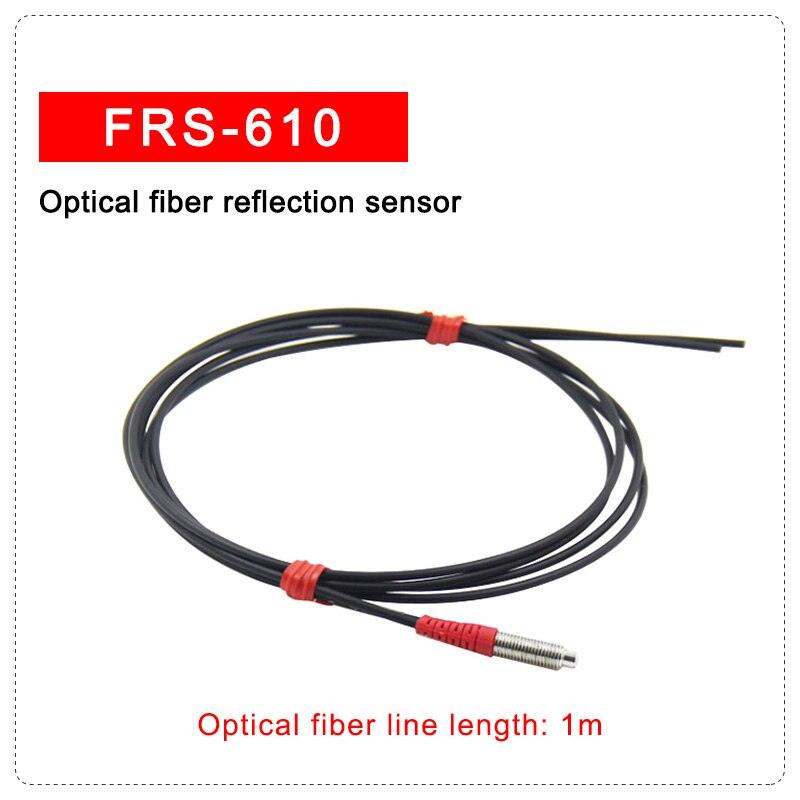 1m Optical Fiber Reflection Sensor M3 M4 M6 Optical Fiber Beam Sensor Switch FRS-310 FRS-410 FRS-610.