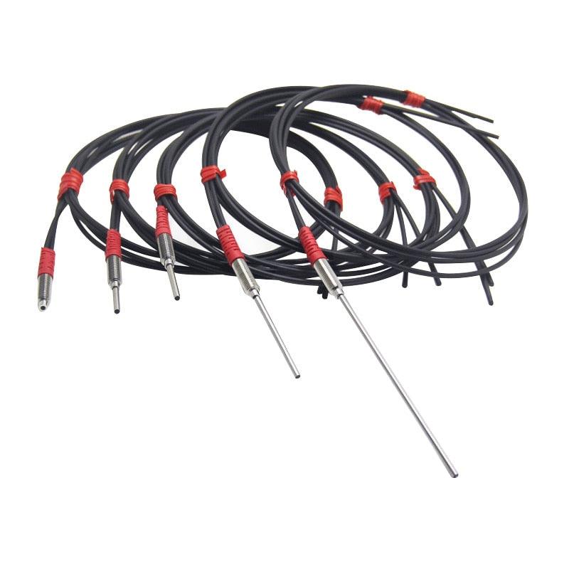 1m Optical Fiber Reflection Sensor M3 M4 M6 Optical Fiber Beam Sensor Switch FRS-310 FRS-410 FRS-610.