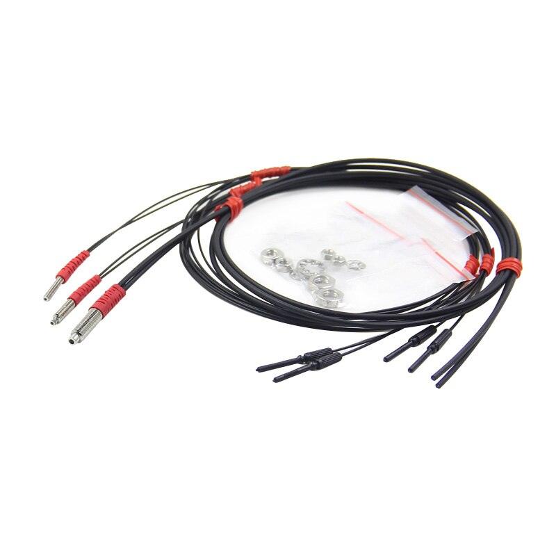 1m Optical Fiber Reflection Sensor M3 M4 M6 Optical Fiber Beam Sensor Switch FRS-310 FRS-410 FRS-610.