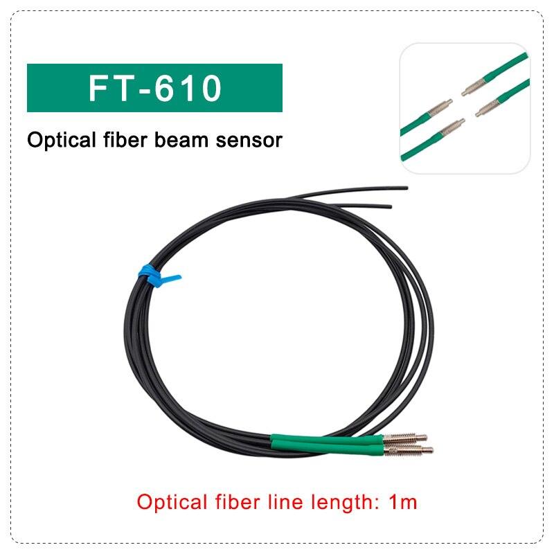 1m Optical Fiber Reflection Sensor M3 M4 M6 Optical Fiber Beam Sensor Switch FRS-310 FRS-410 FRS-610.