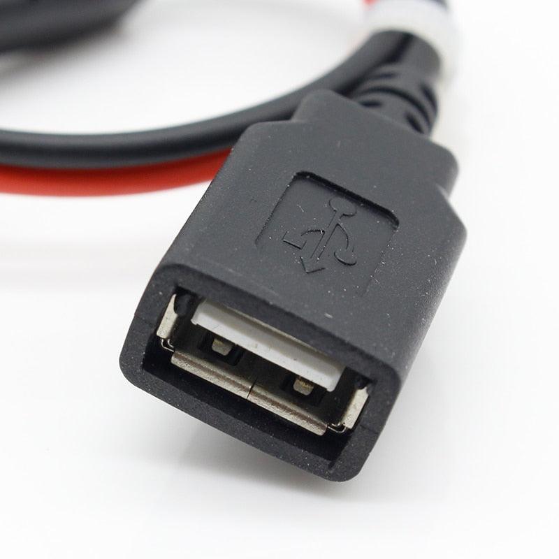 1pair USB Alligator clips Crocodile wire Male/female to USB tester Detector DC Voltage meter ammeter capacity power meter.