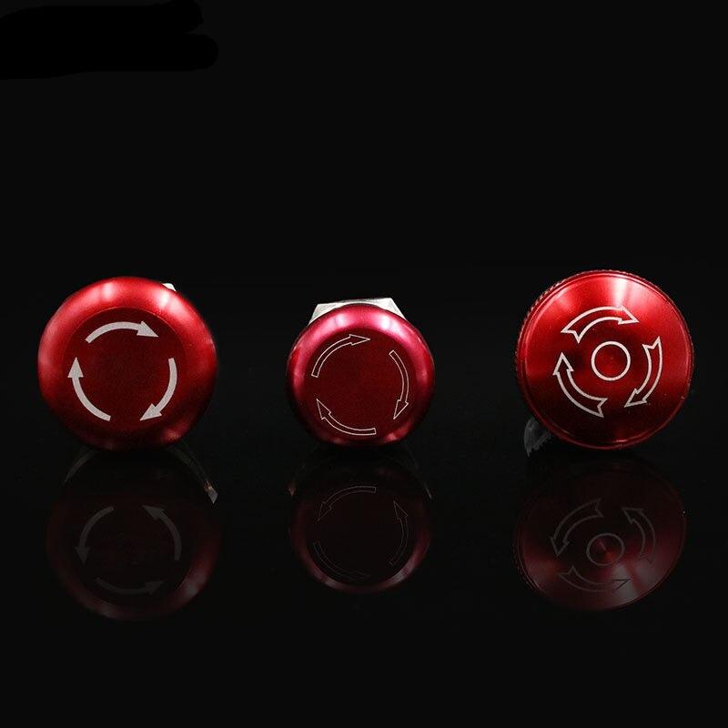 1pc 16mm 19mm 22mm 2NO 2NC Waterproof Metal Latching Emergency STOP Mushroom Push Button.