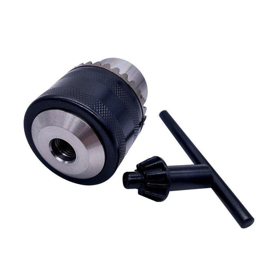 1pcs 1-13mm 3-16mm B16 B18 1/2 Thread Drill Chuck Conversion Drill Chuck Wrench Into Electric Drill Keyless 3 Jaw Chuck.