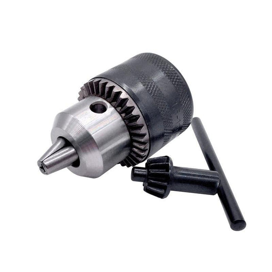 1pcs 1.5-13mm B16 3/8 Thread Drill Chuck Conversion Drill Chuck 1/2 M12x1.25 Wrench Into Electric Drill Keyless 3 Jaw Chuck.