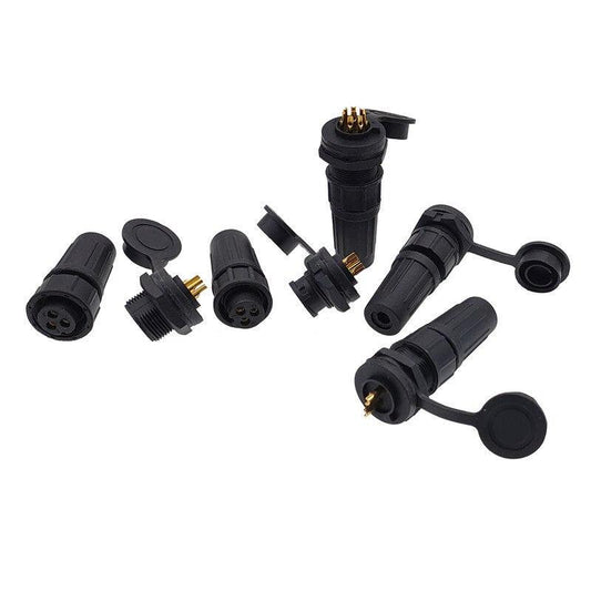 1Pcs Aviation Connector Plastic Waterproof Plug Socket IP67 PY07 Z108 Butt Connectors 2pin 3pin 4pin 5pin 6pin 7pin 8pins.cnmaway connector
