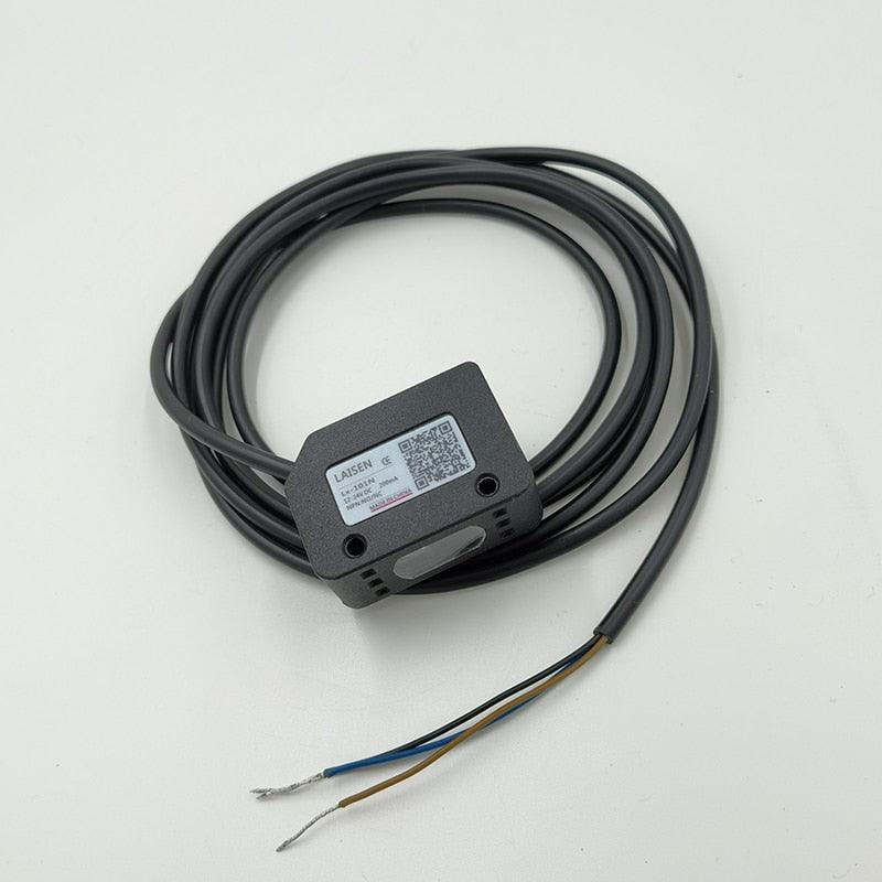 1pcs Color code sensor LX-101N DC10-30V mark detection Intelligent digital display color Recognition photoelectric switch.