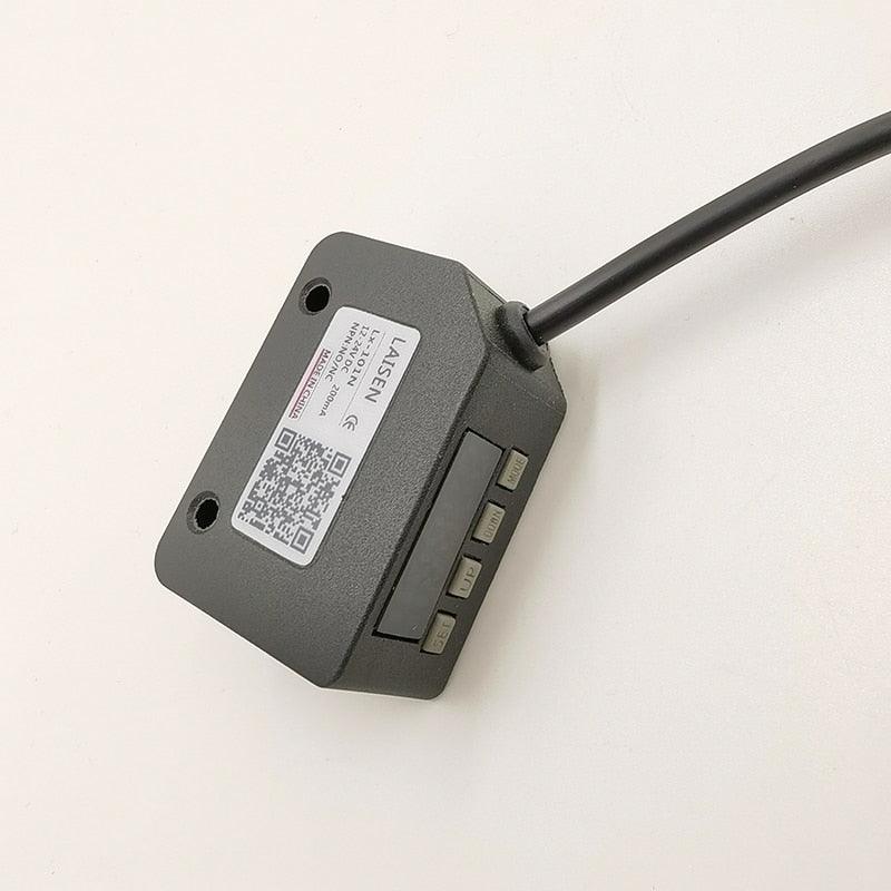 1pcs Color code sensor LX-101N DC10-30V mark detection Intelligent digital display color Recognition photoelectric switch.