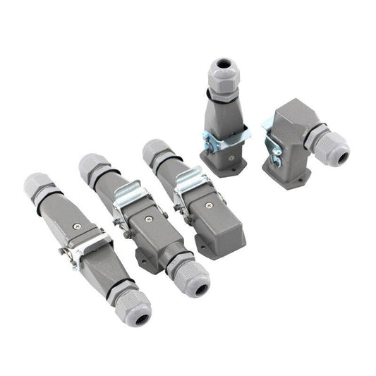 1PCS Heavy duty connector 4core (3+1) 5core (4 +1) 6core (5+1) 8core (7+1) 10A Rectangular aviation plug.
