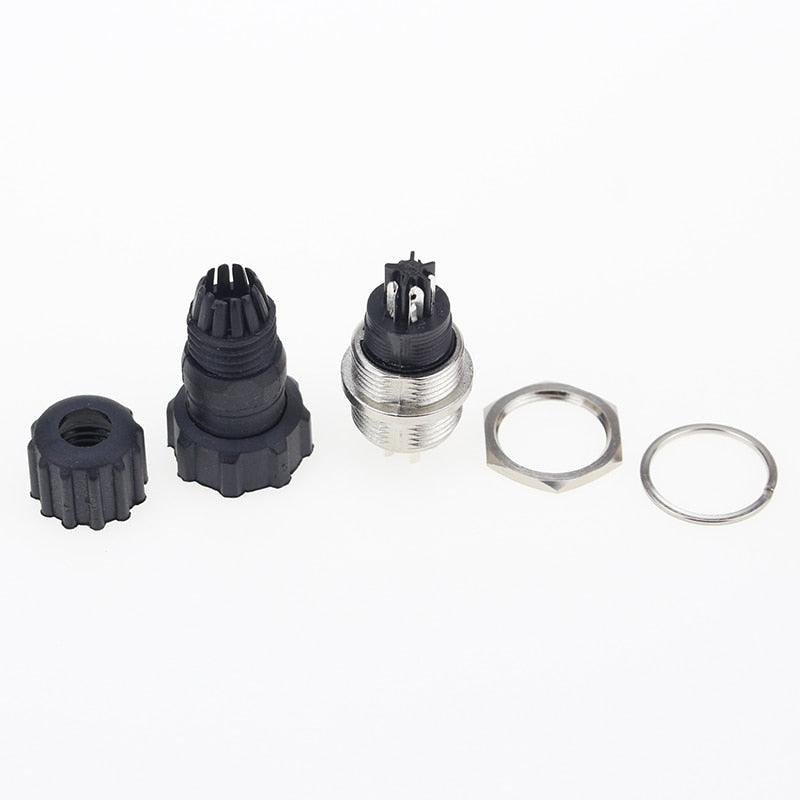 1set GX16 2/3/4/5/6/7/8/9/10 Pin aviation connector M16 waterproof male&female plug and socket IP65.