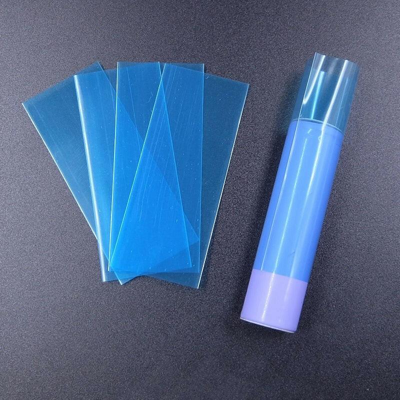 20/500pcs 18650 Battery Film Tape PVC Heat Shrink Tube Precut Shrinkable Sleeve Tubing Protect Pipe Cover for Batteries Wrap.