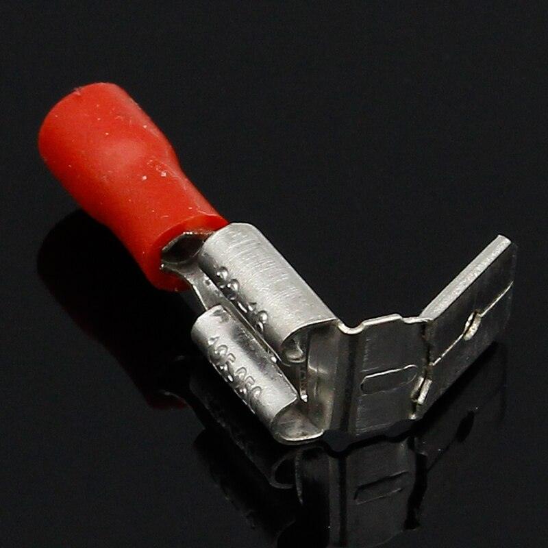 20x Crimping Connectors Piggyback Female Spade Connector Terminals Brass printed with Sn.