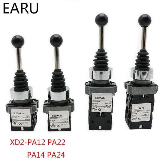 2NO 2 Position Latch XD2 PA12 PA14 Joystick Controller Spring Return Rotary Cross Toggle Switches Reset PA22 PA24 4NO 4 Position.xd2pa24,xd2pa24 xd2pa12 xd2pa22 xd2pa14