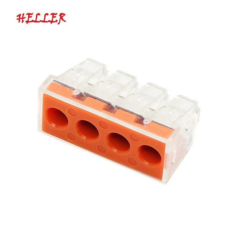 30/50 PCS Universal Compact Wire Wiring Connector Terminal Block With Lever Fast Push-in Conductor Wiring Connector Terminal.