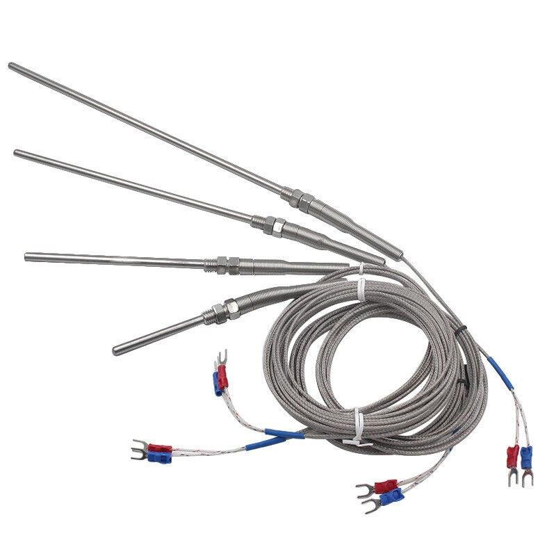 30mm K type thermocouple probe type thermocouple stainless steel probe 0~400℃.