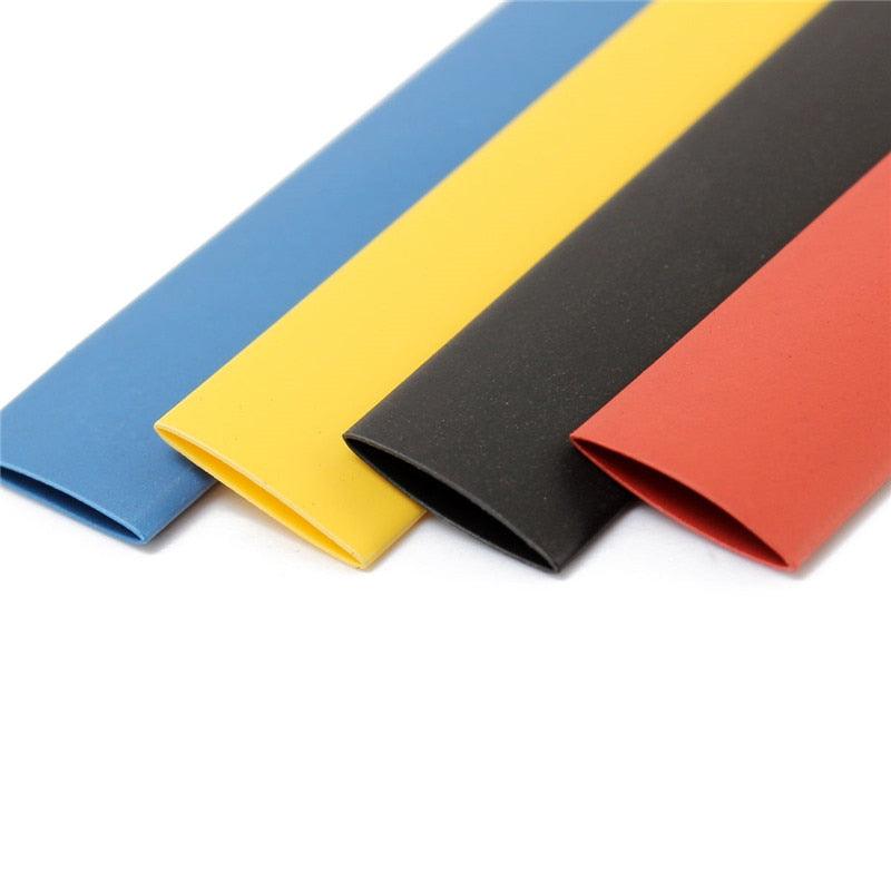 328Pcs/set Sleeving Wrap Wire Car Electrical Shrinkable Cable Tube kits Heat Shrink Tube Tubing Polyolefin 8 Sizes Mixed Color.