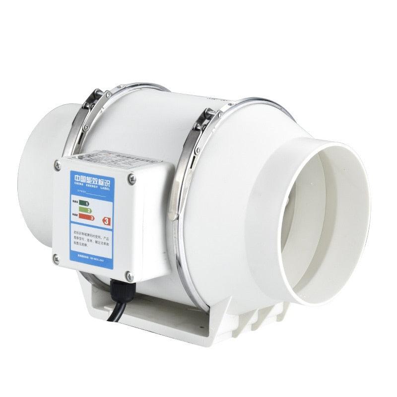 4inch 220V Exhaust Fans Home Inline Pipe Duct Fan Extractor Ventilation.