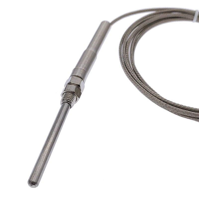 50mm thermocouple probe type temperature sensor K type 0-400℃ stainless steel.