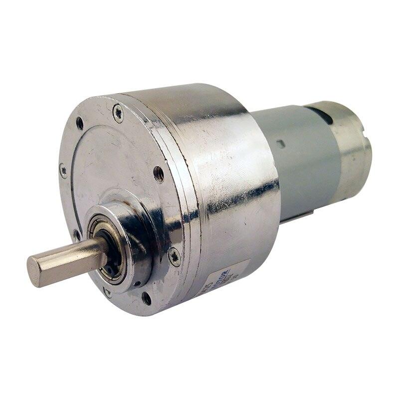 60mm gear motor 12V DC 50RPM Eccentric shaft DFGB60RH107i with 555 motor.