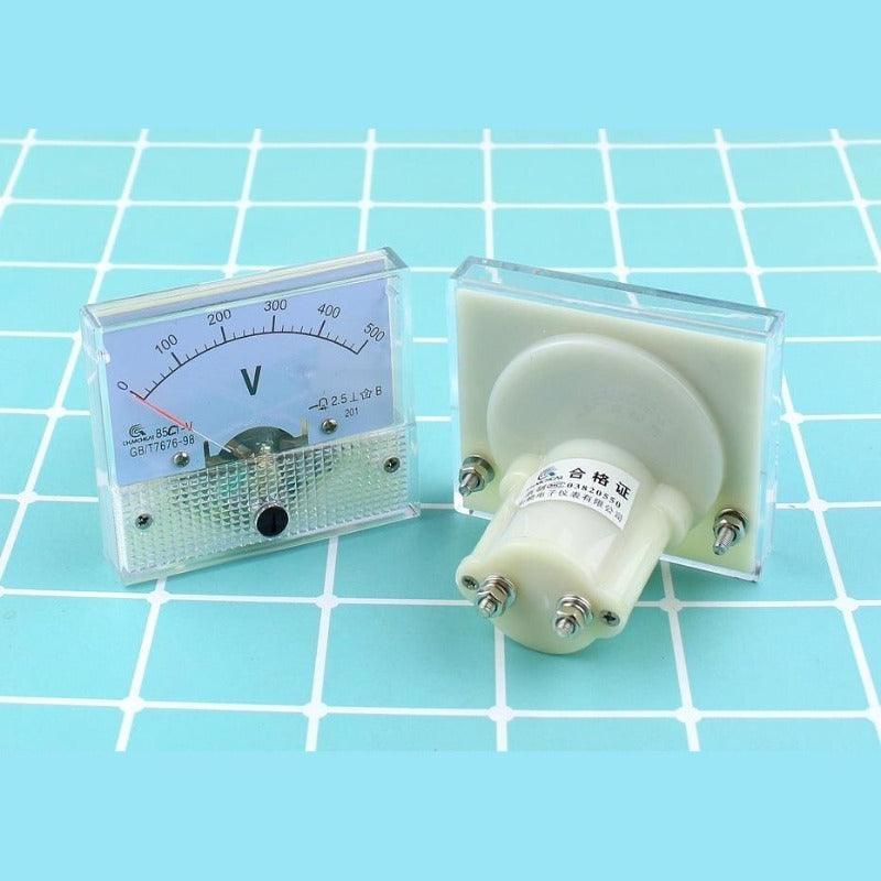 85C1 V DC pointer voltmeter meter Plate table 85C1-V series| 1V up to 500V.