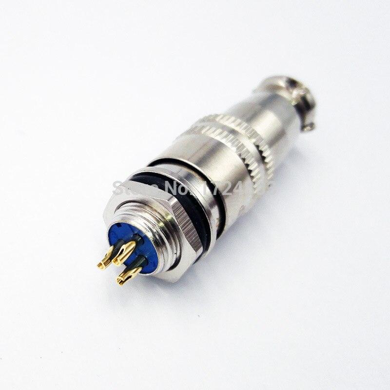 8mm connector plug XS8 2Pin - 4Pin connector Socket Male Female Push pull self-locking complete set.