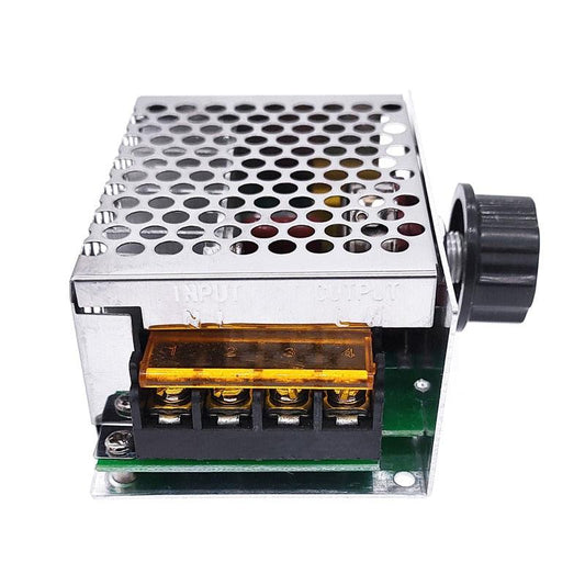 AC voltage regulator 220V motor speed controller PWM control SCR 4000W dimmers rectifier.4000w controllable voltage regulator