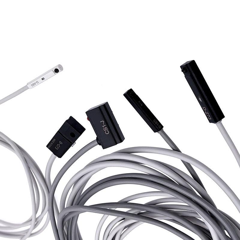 Air Pneumatic Cylinder CS1-J Magnetic Reed Switch Sensor CS1-G CS1-M CS1-U CS1-F D-A93 D-Z73 D-A73 D-C73 Proximity switch.