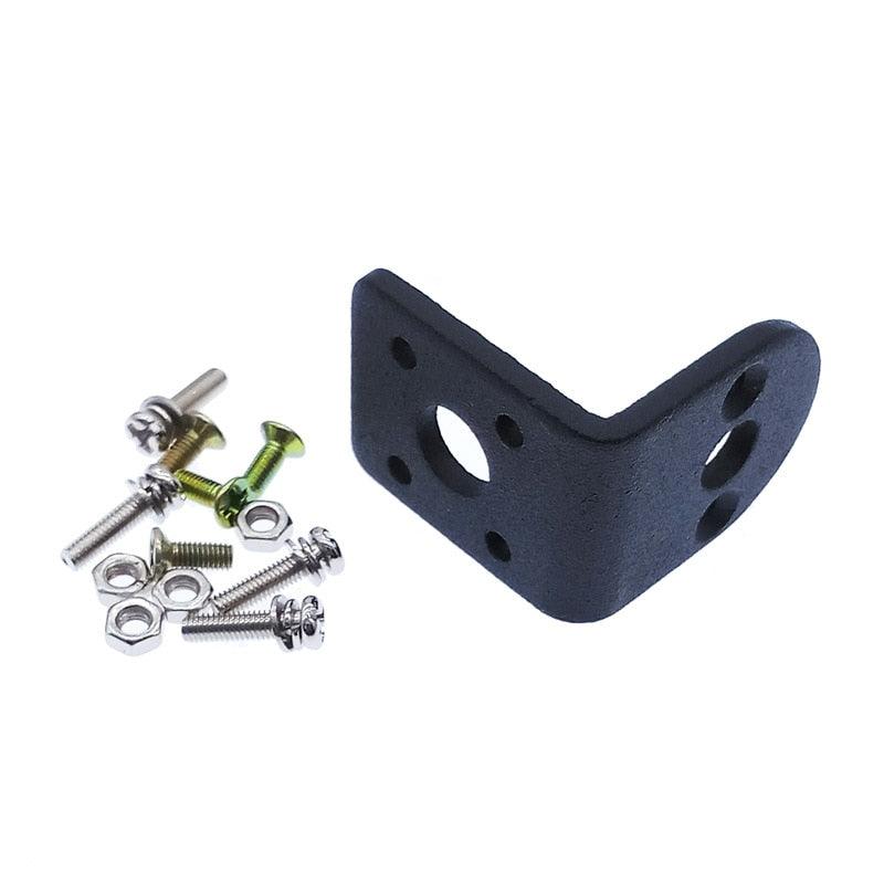 Aluminium alloy mounting bracket 25GB(GA) gear motor bracket with matching screw.